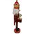 Boneco Soldado Quebra Nozes de Madeira com Tambor - 37cm - Verde e Vermelho - 1 unidade - Rizzo - Imagem 3