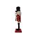 Boneco Soldado Quebra Nozes de Madeira com Espada - 25cm - Azul e Vermelho - 1 unidade - Rizzo - Imagem 2