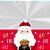 Saco Transparente para Panetone de 500g - Papai Noel - 25x35cm - 50 unidades - Cromus - Rizzo - Imagem 1