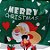 Saco Para Presente Decorado - Papai Noel Coração Verde - 23x33cm - 50 unidades - Rizzo - Imagem 2