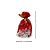 Saco Para Presente Decorado - Trio Natalino Vermelho - 12x18cm - 50 unidades - Rizzo - Imagem 3
