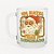 Caneca De Vidro - Papai Noel Hippie - 335ml  - 1 unidade - Rizzo - Imagem 1