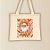 Sacola de Algodão Ecobag - Papai Noel Hippie - 40x33cm - 1 unidade - Rizzo - Imagem 1
