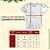 Camiseta Branca Estampada - Natal Listras - Infantil - 1 unidade - Rizzo - Imagem 3