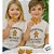 Camiseta Branca Estampada - Experimentador De Cookies - Infantil - 1 unidade - Rizzo - Imagem 2