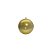 Bola de Acrílico Dourado Transparente - 8cm - 10 unidades - Rizzo - Imagem 1