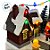 Cenário De Natal - Papai Noel com Casinha - 17,5x10x12cm - 1 unidade - Rizzo - Imagem 4