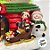 Enfeite Decorativo de Natal - Globo de Neve com Papai Noel, Crianças e Árvore De Natal - 22x22x23cm - 1 unidade - Rizzo - Imagem 5