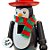 Enfeite Decorativo de Natal em Madeira - Pinguim - 15cm - 1 unidade - Rizzo - Imagem 4
