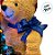 Cenário De Natal - Urso com Som e Luz - 26x26x34,5cm - 1 unidade - Rizzo - Imagem 5