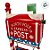 Enfeite Decorativo de Natal - Caixa Postal "North Pole Express Post"- 29,5x10x77CM - 1 unidade - Rizzo - Imagem 3