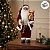 Papai Noel Decorativo em Pé com Saco de Presentes e Urso - Vermelho e Branco - 60cm - RZO01903 - 1 unidade - Rizzo - Imagem 9