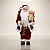 Papai Noel Decorativo em Pé com Saco de Presentes e Urso - Vermelho e Branco - 60cm - RZO01903 - 1 unidade - Rizzo - Imagem 1