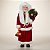 Mamãe Noel Decorativa em Pé com Presentes - Vermelho e Branco - 60cm - RZO01919 - 1 unidade - Rizzo - Imagem 1