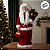 Mamãe Noel Decorativa em Pé com Presentes - Vermelho e Branco - 60cm - RZO01919 - 1 unidade - Rizzo - Imagem 10