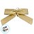 Kit Laço Lamê Dourado M - 26x22x4cm - 1 unidade - Rizzo - Imagem 3