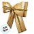 Laço Lamê Dourado e Galão G - 30x36x8cm - 1 unidade - Rizzo - Imagem 3