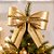 Laço Decorativo Lamê Dourado e Galão M - 24x27x6cm - 1 unidade - Rizzo - Imagem 1