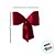 Laço de Veludo Vermelho GG - 45x50x9,5cm - 1 unidade - Rizzo - Imagem 4