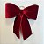 Laço de Veludo Vermelho M - 25x27cm - 1 unidade - Rizzo - Imagem 1
