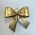 Laço Lamê Dourado M - 24x27x6cm - 1 unidade - Rizzo - Imagem 1