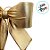 Laço Decorativo Lamê Dourado - 20cm - 1 unidade - Rizzo - Imagem 4