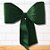 Laço Giga Veludo Verde P - 64x70x11cm - 1 unidade - Rizzo - Imagem 1
