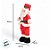 Papai Noel Decorativo em Pé de Natal - Vermelho/Branco - 40x22x8cm - 1 unidade - Cromus - Rizzo - Imagem 4