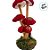 Enfeite Decorativo De Natal - Cogumelos - Vermelho e Verde - 19x10x10cm - 1 unidade - Cromus - Rizzo - Imagem 3