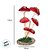 Enfeite Decorativo De Natal - Cogumelos - Vermelho e Verde - 19x10x10cm - 1 unidade - Cromus - Rizzo - Imagem 4