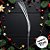 Galho Decorativo de Natal - Espiral Branco Com Glitter - 60x6x1cm - 1 unidade - Cromus - Rizzo - Imagem 4