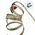 Galho Decorativo de Natal - Espiral Champagne Com Glitter - 35x11,5x11,5cm - 1 unidade - Cromus - Rizzo - Imagem 3
