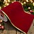 Fita Decorativa de Natal - Veludo Vermelho Com Borda Dourada - 15x457cm - 1 unidade - Cromus - Rizzo - Imagem 1