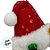Tiara de Natal Papai Noel com LED - 20x12,5x1,5cm - 1 unidade - Cromus - Rizzo - Imagem 5