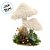 Enfeite Decorativo de Natal - Cogumelo Bege - 22x17x15,5cm - 1 unidade - Cromus - Rizzo - Imagem 2