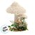 Enfeite Decorativo de Natal - Cogumelo Bege - 22x17x15,5cm - 1 unidade - Cromus - Rizzo - Imagem 3