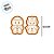 Kit Cortador Carimbo Casal Boneco Gingerbread 3D - Ref.1068 - 1 unidade - RR Cortadores - Rizzo - Imagem 2
