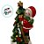 Enfeite De Natal em Resina - Boneco De Neve Na Árvore De Natal Com LED -  22,5x12cm - 1 unidade - Rizzo - Imagem 2