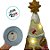 Enfeite De Natal em Resina - Árvore De Natal De Doces Com Bonecos De Ginger Bread Com LED - 30cm - 1 unidade - Rizzo - Imagem 2