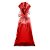 Saco Para Presente Metalizado - Vermelho G4 - 20x50cm - 50 unidades - Cromus - Rizzo - Imagem 1