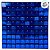 Painel Metalizado Shimmer Wall - Azul Escuro - 30cm x 30cm - 1 unidade - Rizzo - Imagem 2
