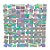 Painel Metalizado Shimmer Wall Branco FurtaCor - 30x30cm - 1 unidade - Rizzo - Imagem 1