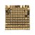 Painel Metalizado Shimmer Wall Dourado Vintage - 30x30cm - 1 unidade - ArtLille - Imagem 1
