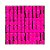 Painel Metalizado Shimmer Wall Rosa Neon - 30x30cm - 1 unidade - Rizzo - Imagem 1