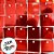 Painel Metalizado Shimmer Wall Vazado Vermelho - 30x30cm - 1 unidade - Rizzo - Imagem 2