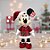Pelúcia Decorativa de Natal - Minnie em Pé - Xadrez - 36cm - 1 unidade - Disney Original - Rizzo - Imagem 1