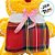 Biscoito de Gengibre de Pelúcia - Vestido e Laço - 21x26x6cm - 1 unidade - Rizzo - Imagem 3