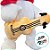 Pelúcia de Natal com Som e Movimento - Boneco de Neve Dançarino - 18x33x13cm - 1 unidade - Rizzo - Imagem 3
