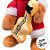 Pelúcia de Natal com Som e Movimento - Rena Dançarina - 18x35x13cm - 1 unidade - Rizzo - Imagem 4