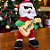 Pelúcia de Natal com Som e Movimento - Papai Noel Dançarino - 18x33x10cm - 1 unidade - Rizzo - Imagem 1